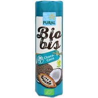 CIASTKA MARKIZY KAKAOWE Z KREMEM KOKOSOWYM BIO 300 g - PURAL (BIO BIS)