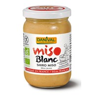 MISO SHIRO BIAŁE (PASTA Z RYŻU I SOI) BEZGLUTENOWE BIO 200 g - DANIVAL