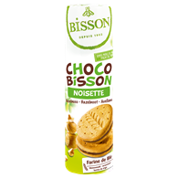 CIASTKA MARKIZY Z KREMEM ORZECHOWYM BIO 300 g - BISSON