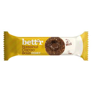 KULKI DAKTYLOWE Z NADZIENIEM ORZECHOWO - KAKAOWYM BEZGLUTENOWE BIO (3 x 15 g) 45 g - BETT'R