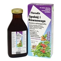 SPOKÓJ I RÓWNOWAGA W PŁYNIE BEZGLUTENOWY 250 ml - SALUS (FLORADIX)