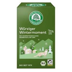 HERBATKA PIKANTNY ZIMOWY MOMENT BIO (20 x 2 g) 40 g - LEBENSBAUM (PRODUKT SEZONOWY)