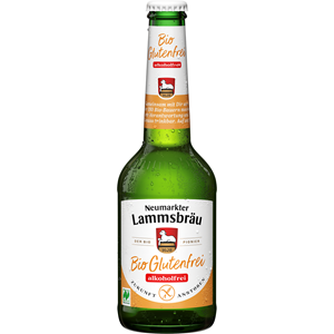 PIWO BEZGLUTENOWE BEZALKOHOLOWE BIO 330 ml - NEUMARKTER LAMMSBRAU