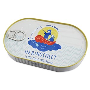 ŚLEDŹ MSC FILETY W BIO SOSIE MUSZTARDOWO - KOPERKOWYM 200 g (120 g) - HEIN i GRAETJE