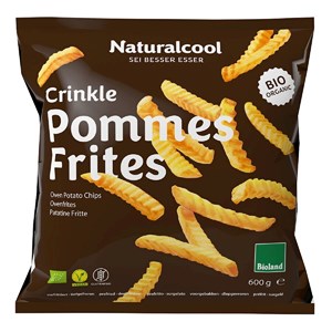 FRYTKI KARBOWANE MROŻONE BIO 600 g - NATURALCOOL