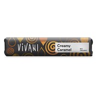 BATON MLECZNA CZEKOLADA Z NADZIENIEM KARMELOWYM BIO 40 g - VIVANI