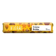 BATON MLECZNA CZEKOLADA Z NADZIENIEM KREM BRULEE BIO 40 g - VIVANI