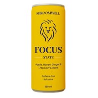 NAPÓJ GAZOWANY NA KONCENTRACJĘ Z SOPLÓWKĄ JEŻOWATĄ 250 ml - SHROOMWELL