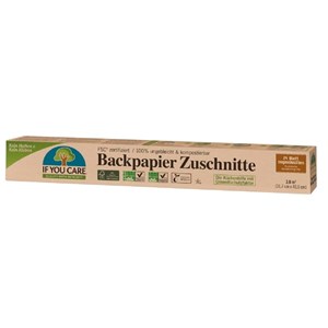 PAPIER DO PIECZENIA KOMPOSTOWALNY NIEBIELONY 24 ARKUSZE - IF YOU CARE