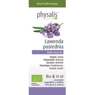 OLEJEK ETERYCZNY LAWENDA POŚREDNIA BIO 10 ml - PHYSALIS