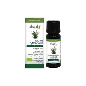 OLEJEK ETERYCZNY PALCZATKA CYTRONEOLOWA BIO 10 ml - PHYSALIS