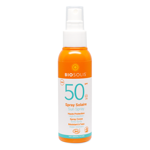 MLECZKO PRZECIWSŁONECZNE DO CIAŁA SPF 50+ W SPRAYU ECO 100 ml - BIOSOLIS (PRODUKT SEZONOWY)