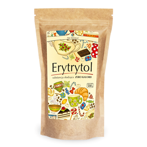 ERYTRYTOL 500 g (TOREBKA PAPIEROWA) - PIĘĆ PRZEMIAN