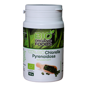 CHLORELLA PYRENOIDOSA BIO (250 mg) 1200 TABLETEK - BIO ORGANIC FOODS