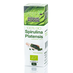 SPIRULINA PLATENSIS BIO (250 mg) 320 TABLETEK - BIO ORGANIC FOODS