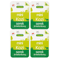 KOZI SEREK ŚMIETANKOWY MINI (4 x 32,5 g) 130 g - DANMIS