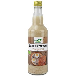 ŻUREK NA ZAKWASIE NIEPASTERYZOWANY BIO 500 ml - BIO PLANET