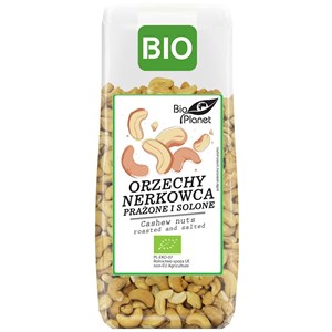 ORZECHY NERKOWCA PRAŻONE I SOLONE BIO 100 g - BIO PLANET