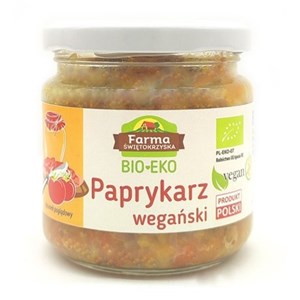PAPRYKARZ WEGAŃSKI BEZGLUTENOWY BIO 160 g - FARMA ŚWIĘTOKRZYSKA