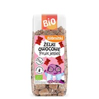 ŻELKI OWOCOWE BEZ ŻELATYNY BEZGLUTENOWE BIO 150 g - BIOMINKI