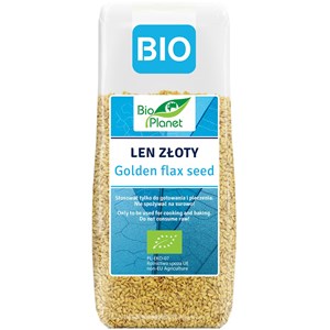 LEN ZŁOTY BIO 200 g - BIO PLANET