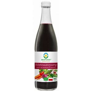 SOK WIELOWARZYWNY KISZONY NFC BEZGLUTENOWY BIO 500 ml - BIOFOOD