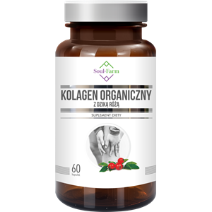 KOLAGEN MORSKI Z DZIKĄ RÓŻĄ 60 KAPSUŁEK - SOUL FARM