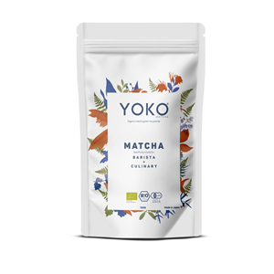 HERBATA ZIELONA MATCHA JAPOŃSKA BARISTA + KULINARNA BEZGLUTENOWA BIO 100 g - YOKO