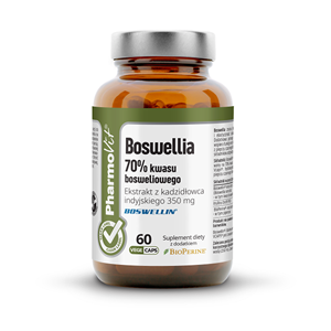 BOSWELLIA (350 mg) BEZGLUTENOWA 60 KAPSUŁEK - PHARMOVIT (CLEAN LABEL)
