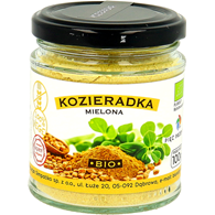 KOZIERADKA MIELONA BEZGLUTENOWA BIO 100 g - PIĘĆ PRZEMIAN
