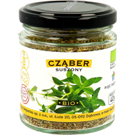 CZĄBER SUSZONY BEZGLUTENOWY BIO 40 g - PIĘĆ PRZEMIAN