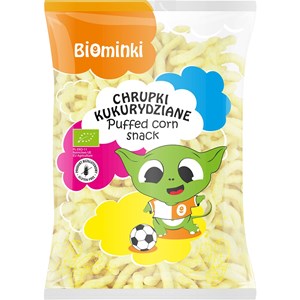 CHRUPKI KUKURYDZIANE BEZGLUTENOWE BIO 150 g - BIOMINKI