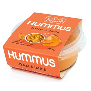 HUMMUS DYNIA I IMBIR 200 g - LAVICA FOOD (PRODUKT SEZONOWY)