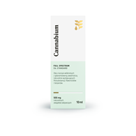 OLEJ Z KONOPI STANDARD 5 % (500 mg FITOSKŁADNIKÓW) 10 ml - CANNABIUM
