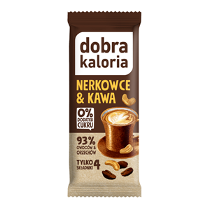 BATON DAKTYLOWY NERKOWCE & KAWA BEZ DODATKU CUKRÓW 35 g - DOBRA KALORIA