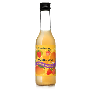 KOMBUCHA KOKTAJLOWA MANGO BELLINI BIO 270 ml - DELIKATNA