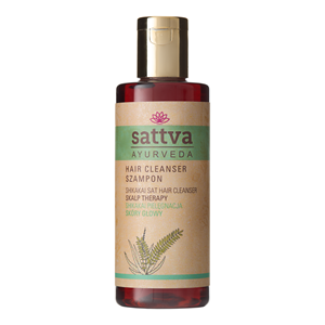 SZAMPON DO WŁOSÓW ZIOŁOWY SHIKAKAI 210 ml - SATTVA (AYURVEDA)