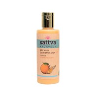 ŻEL DO MYCIA CIAŁA POMARAŃCZOWY 210 ml - SATTVA (AYURVEDA)