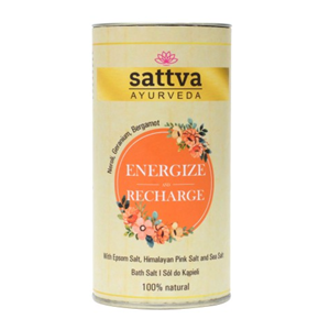 SÓL DO KĄPIELI ENERGIZE AND RECHARGE 300 g - SATTVA (AYURVEDA)