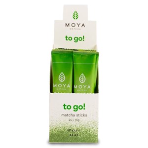 HERBATA ZIELONA MATCHA JAPOŃSKA W SASZETKACH BIO (24 x 1,5 g) 36 g - MOYA MATCHA