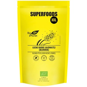 ŁUSKI BABKI JAJOWATEJ (BŁONNIK) BIO 400 g - BIO PLANET SUPERFOODS