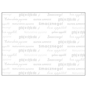 PAPIER DO PAKOWANIA ŻYWNOŚCI 30 x 40 cm - RYZA 5 kg