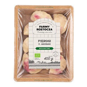 PIEROGI Z JAGODAMI BIO 400 g - FARMY ROZTOCZA (NA ZAMÓWIENIE)