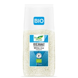 RYŻ BIAŁY DŁUGOZIARNISTY BEZGLUTENOWY BIO 1 kg - BIO PLANET