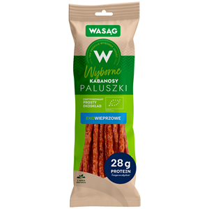 KABANOSY BIO 90 g - WASĄG (NA ZAMÓWIENIE)