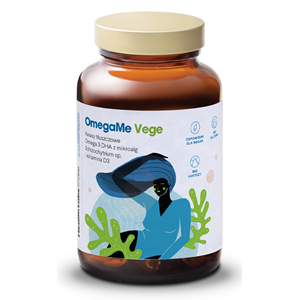 OMEGA-3 Z ALG MORSKICH (OMEGA ME VEGE) 60 KAPSUŁEK - HEALTH LABS CARE