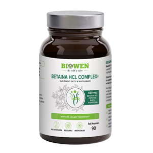 BETAINA HCL COMPLEX 90 KAPSUŁEK - BIOWEN