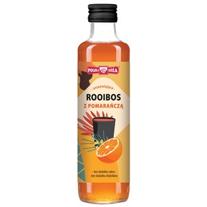 HERBATKA ROOIBOS Z POMARAŃCZĄ 250 ml - POLSKA RÓŻA