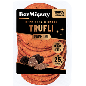 WĘDLINA ROŚLINNA O SMAKU TRUFLI 100 g - BEZMIĘSNY