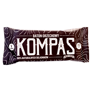 BATON ORZECHOWY KOMPAS BEZGLUTENOWY 70 g - ZMIANY ZMIANY